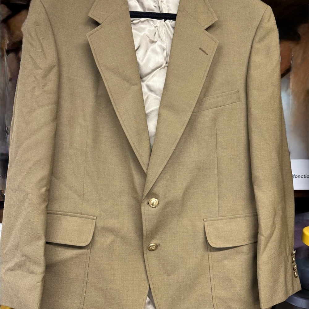 Classic Tan Men's Blazer